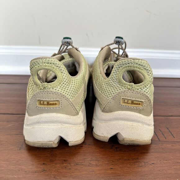 L.L. Bean Athletic Walking Running Shoes 05330 Women's 11M Green Mesh Sneakers - Picture 9 of 13